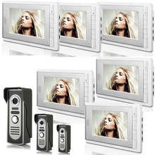 3V6 7 Inch  Monitor Water-Proof IP66 Wired  Intercom  Video Door phone 2024 - buy cheap