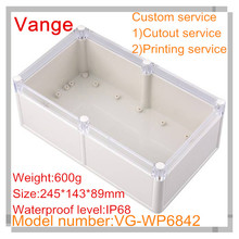 1pcs/lot molding extruded injection boxes waterproof IP68 ABS plastic housing cases 245*143*89mm for electronic product 2024 - buy cheap