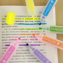 Rotuladores de colores Kawaii para pintar, bolígrafos de acuarela para dibujar, regalo de papelería coreana, 6 uds. 2024 - compra barato