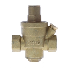 DN15 1/2" Adjustable Brass Water Pressure Reducing Regulator Valve PN 1.6 2024 - buy cheap