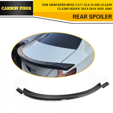 Alerón trasero de fibra de carbono para maletero, para Mercedes Benz clase CLA CLA250 CLA260 CLA45 Sedan de 4 puertas 2013 2014 2024 - compra barato