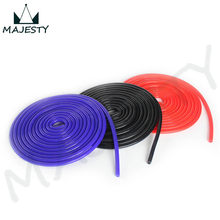 5mm Silicone Vacuum Tube Hose Silicone Tubing 16.4ft 5M 5 Meters black blue & red for choose 2024 - buy cheap