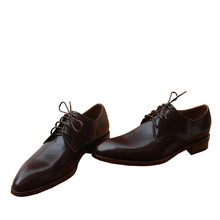 Sipriks sapatos masculinos de couro legítimo, homens, bico fino, sapatos sociais, para escritório 2024 - compre barato
