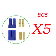 5 Pairs RC Male Female EC5 4mm Type Battery Connector Gold Bullet Plug ARE4 2024 - buy cheap