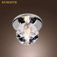 K9 Crystal Ball Ceiling Lights Home Indoor Lighting Modern LED Light Fixtures Porch Hallway Aisle Crystal Ceiling Lamps 2024 - buy cheap
