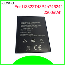 Сменный аккумулятор ISUNOO для ZTE Blade A465 A475, 3,8 в, 2200 мач, Li3822T43P4h746241 2024 - купить недорого