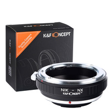 Adaptador de lente k & f concept, anel para nikon-nx 2024 - compre barato