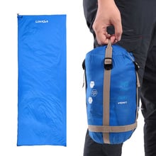 Lixada 190*75cm saco de dormir portátil acampamento ao ar livre viagem caminhadas inverno saco de dormir ultraleve viagem primavera outono 680g 2024 - compre barato