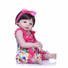 NPK muñecas de bebé Reborn de 19 pulgadas 48cm de silicona completa muñeca encantadora muñecas Reborn para bebé regalo muñecas bebés Reborn Brinquedos 2024 - compra barato