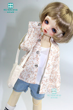 Clothes for doll fit 27cm-30cm 1/6 BJD YOSD doll fashion casual printed shirt, vest 2024 - buy cheap