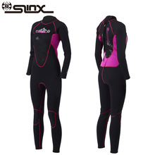 Slinx-traje húmedo de neopreno para mujer, traje de Buceo de cuerpo completo de 3mm, para natación, surf, esnórquel, pesca submarina, esquí acuático 2024 - compra barato
