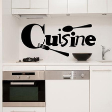 stickers cuisine french Vinyl Wall Stickers Wallpaper Sticker Mural Art Wall Sticker Kitchen Wall Decal Decoration Home 3 sizes 2024 - buy cheap
