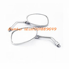 10mm Motorbike Motorcycle Chrome Rear View Mirrors for HONDA VTX 1300 1800 Scooters 1Pair 2024 - buy cheap