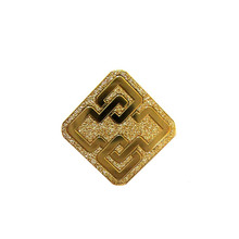 Manufacturer Promotional Golden Badge Custom Metal Badge k200360 2024 - buy cheap