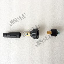 Free shipping Welding Cable Connector Portable Quick Fitting Plug Welding Thai Plug and Joint-Socket 35-50 mm2 2024 - buy cheap