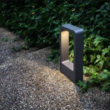 IP68 Waterproof LED Lawn Lamp 10W COB LED Exterior Bollard Light AC85-265V DC12V Outdoor Floor Garden Courtyard Road Lightin 2024 - buy cheap