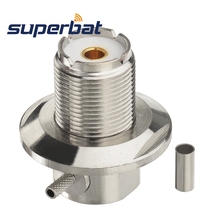 Superbat UHF Jack Solder SO239 Right Angle RF Connector for Cable RG316 RG174,RG178,LMR100 2024 - buy cheap