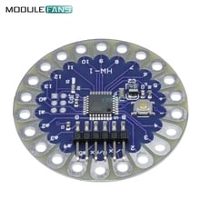 LilyPad 328 ATmega328P Микроконтроллер плата модуль основной платы для Arduino совместим с IDE ICSP TX/RX/AREF/Six PWM 2024 - купить недорого