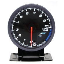 60MM Car Auto Tachometer 0-10000 RPM Gauge  Black Face Meter With White & Amber Dual Lighting Car meter 2024 - buy cheap