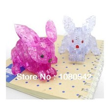 Crystal DIY Rabbit 3D Puzzle funny hot toys for girls 2024 - buy cheap