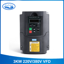3KW 220V Variable Frequency Drives Speed Controller 3KW 220V Spindle VFD Inverter for CNC Milling Machine 2024 - buy cheap
