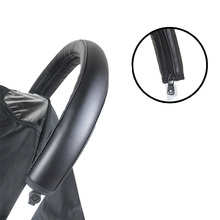 2018 Baby Pram Handle PU Leather Pushchair Stroller Armrest Case Protective Cover For babyyoya yoya Pram Stroller Accessories 2024 - buy cheap
