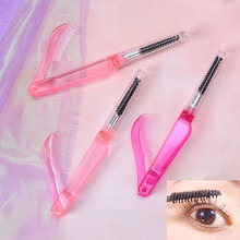 1PCS Double-headed Antibacterial Foldable Mascara Wands Applicator Wand Brushes Eyelash Comb Beauty Makeup Tool 2024 - buy cheap