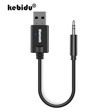 Мини-ресивер kebidu с Bluetooth, 3,5 мм, ресивер для ТВ, стерео аудио, музыкальный адаптер, Bluetooth, беспроводной аудио приемник, адаптер 2024 - купить недорого