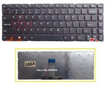 SSEA New US Keyboard For Lenovo Y40-70 Y40-80 Y40-70AT laptop black keyboard 2024 - buy cheap
