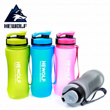 Hewolf Camping 600ML Water Bottle Ultralight Portable Water Cup Outdoor Hiking Running Climbing Camping Sports Water Bottle 2024 - buy cheap