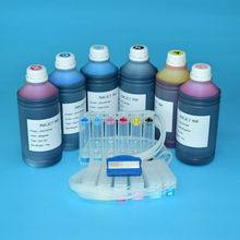 Sistema de PP-100 Ciss, PP-50 de 6 colores con reiniciador de Chip, 6 uds. X 1000ML de tinta de tinte para impresora Epson PP100 PP50 2024 - compra barato