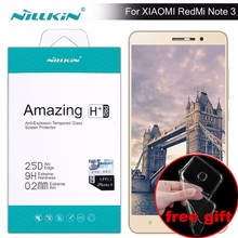 case gift ) Redmi Note 3 Screen Protector Nillkin Amazing H / H+PRO Tempered Glass For xiaomi redmi note 3 pro redmi note 3 film 2024 - buy cheap