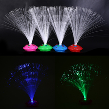 Changing LED Fiber Optic Night Light Lamp Battery Powered Small Light Christmas Beautiful Romantic Color Party Home Decor 2024 - buy cheap