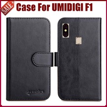 Hot Sale! UMIDIGI F1 Case New Arrival 6 Colors High Quality Flip Leather Protective Cover For UMIDIGI F1 Case Phone Bag 2024 - buy cheap