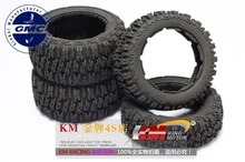 Conjunto de pneus baja 5b para hpi km, 4 peças de campo para gravilha e cascalho 2024 - compre barato