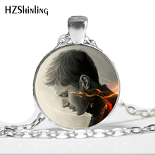 HZ--A585 New Supernatural Dean Necklace Supernatural Dean Pendant Jewelry Glass Picture Pendant HZ1 2024 - buy cheap