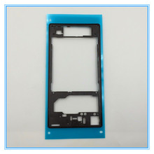 High Quality Replacement Parts Rear Back Middle Housing Frame Bezel Plate for Sony Xperia Z1 L39h C6903 Whole Sale with stickers 2024 - buy cheap
