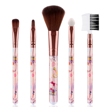 GUJHUI Cartoon 5pcs Makeup Brushes Pincel Maquiagem for Eyeshadow Eyebrow Powder Brushes Make Up Tool Cosmetic Makeup Brushes 2024 - buy cheap