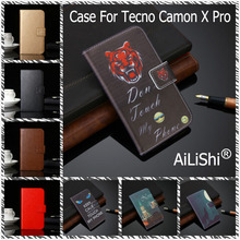 AiLiShi PU Leather Case For Tecno Camon X Pro Luxury Flip Hot Protective Cover Wallet With Card Slots Camon X Pro Tecno Case 2024 - buy cheap