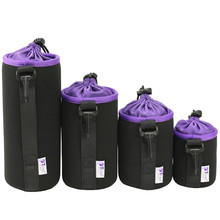 ightpro Black Photo Protective Soft Neoprene Short Fluff Case DSLR Camera Lens Pouch Protector Bag Soft Bags Case, S, M, L, XL 2024 - buy cheap