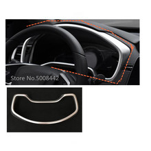 For Honda CRV CR-V 2017 2018 2019 2020 car cover detector trim ABS matte dashboard meter instrument panel gauge frame 1pcs 2024 - buy cheap