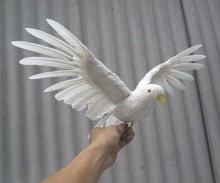 45x28cm simulation Bird feathers dove toy spreading wings white bird of peace model home decoration filming prop h1082 2024 - buy cheap