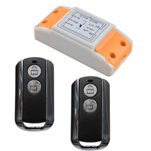 New 220 v 1 ch remote control switch 1 * receiver + 2 * transmitter nti-theft alarm/electric doors/ Windows remote control