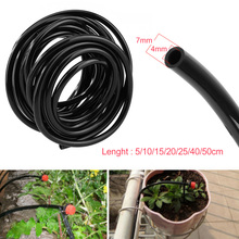 Manguera de riego de jardín, tubo de goteo de PVC, sistema de riego para invernaderos, 10m/20m/40m/50m 2024 - compra barato