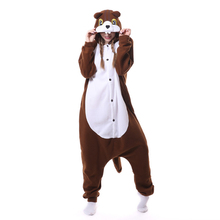 Kigurumi Adult Animal Squirrel Onesie Sleepwear Anime Onesies Cosplay Costume Pajamas Halloween Party Jumpsuits Costumes 2024 - buy cheap