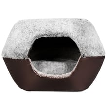 Original Solid Dog Bed Original Luxury Pet Kennel 2 Color Dog Bed Soft Puppy Cushion Cat Bed Pet Bed For Dogs Pet House 2024 - buy cheap