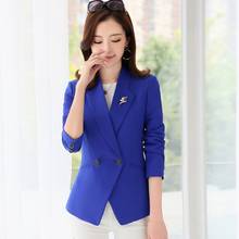 2018 Autumn New Women Blazers Female Jackets Lady Office Clothes Coat Long Sleeve Slim Suits Outwear Plus Size Work Wear Blazer 2024 - buy cheap