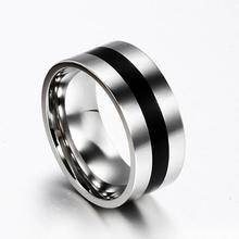 Women Men Simple Wedding Engagement Stainless Steel Finger Ring Band Jewelry woman rings 2024 - buy cheap