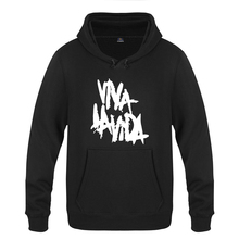 Viva la vida - Coldplay Rock Band Sweatshirts Men 2018 Mens Hooded Fleece Pullover Hoodies 2024 - buy cheap