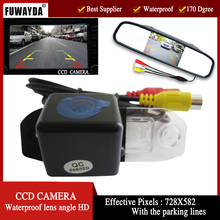 FUWAYDA Color Car Rear View Camera for VOLVO S80 SL40 SL80 XC60 XC90 S40 C70,with 4.3 Inch foldable LCD Monitor 2024 - buy cheap